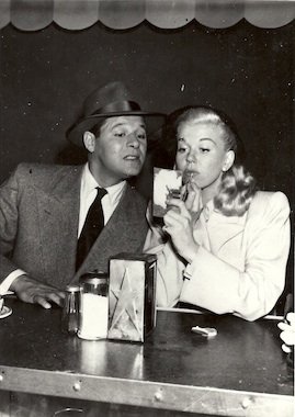 Doris and co-star Jack Carson in 