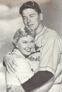 In the early '50s, Doris made two films with Ronald Reagan: 